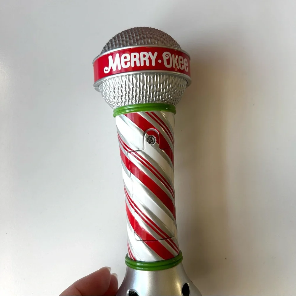 Hallmark Merry-Okee Christmas Interactive Microphone